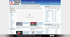 Desktop Screenshot of greatestsportingnation.com